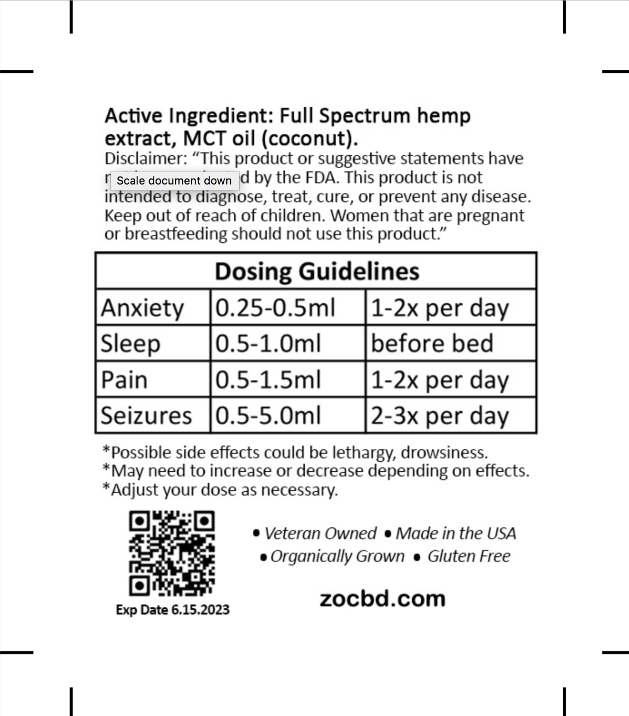 Full-Spectrum 3000mg – For Pets
